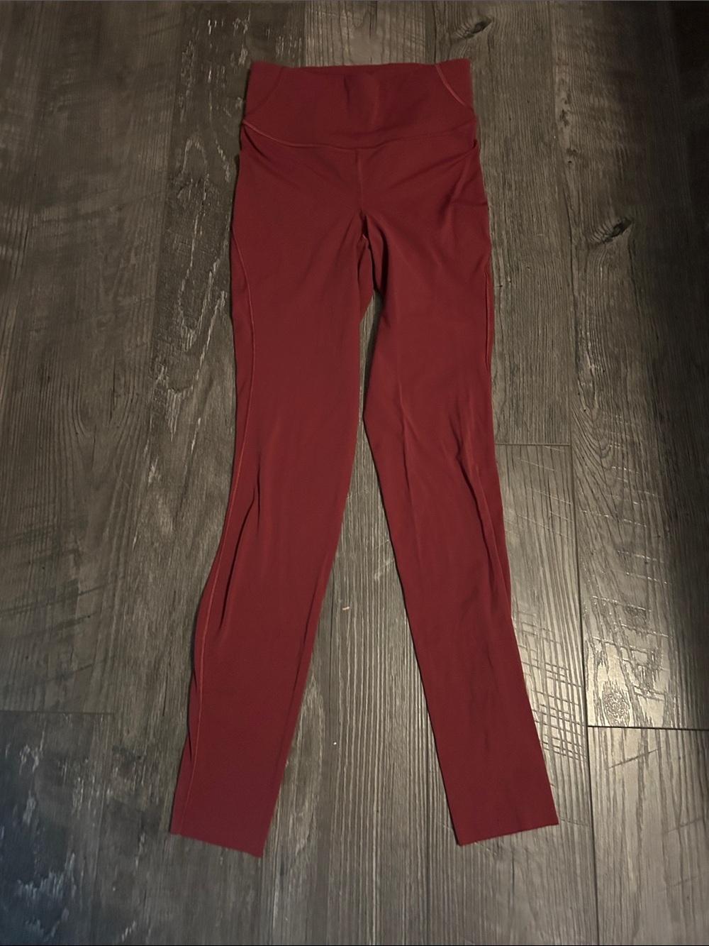 lululemon athletica High-Rise Maroon Leggings